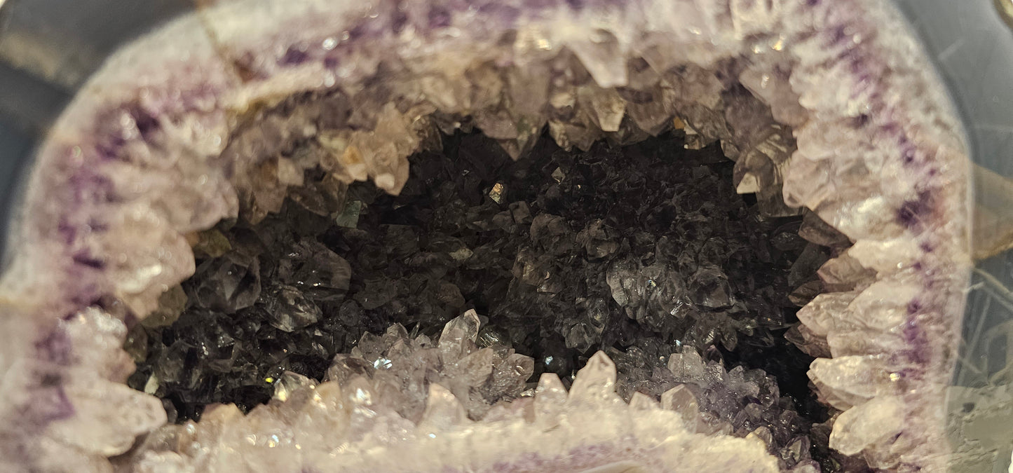 Amethyst Geode- Looks like a mystical cave