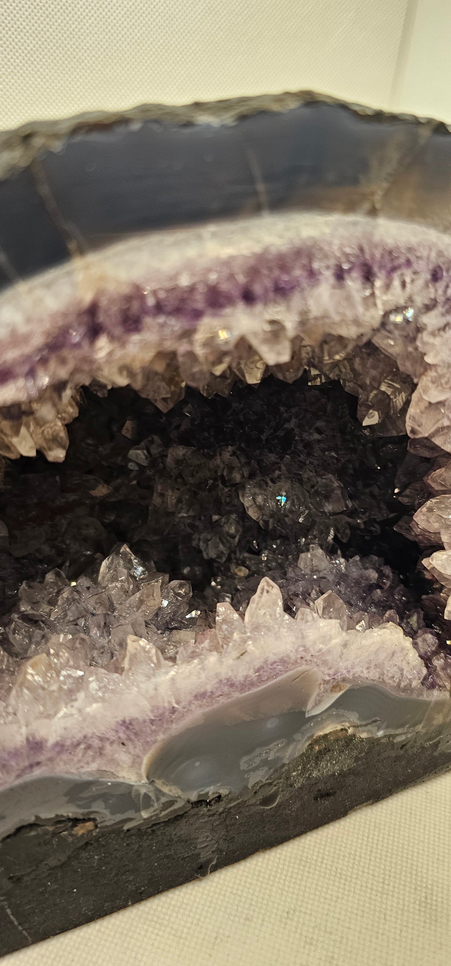 Amethyst Geode- Looks like a mystical cave