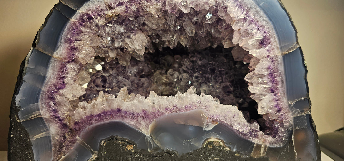 Amethyst Geode- Looks like a mystical cave