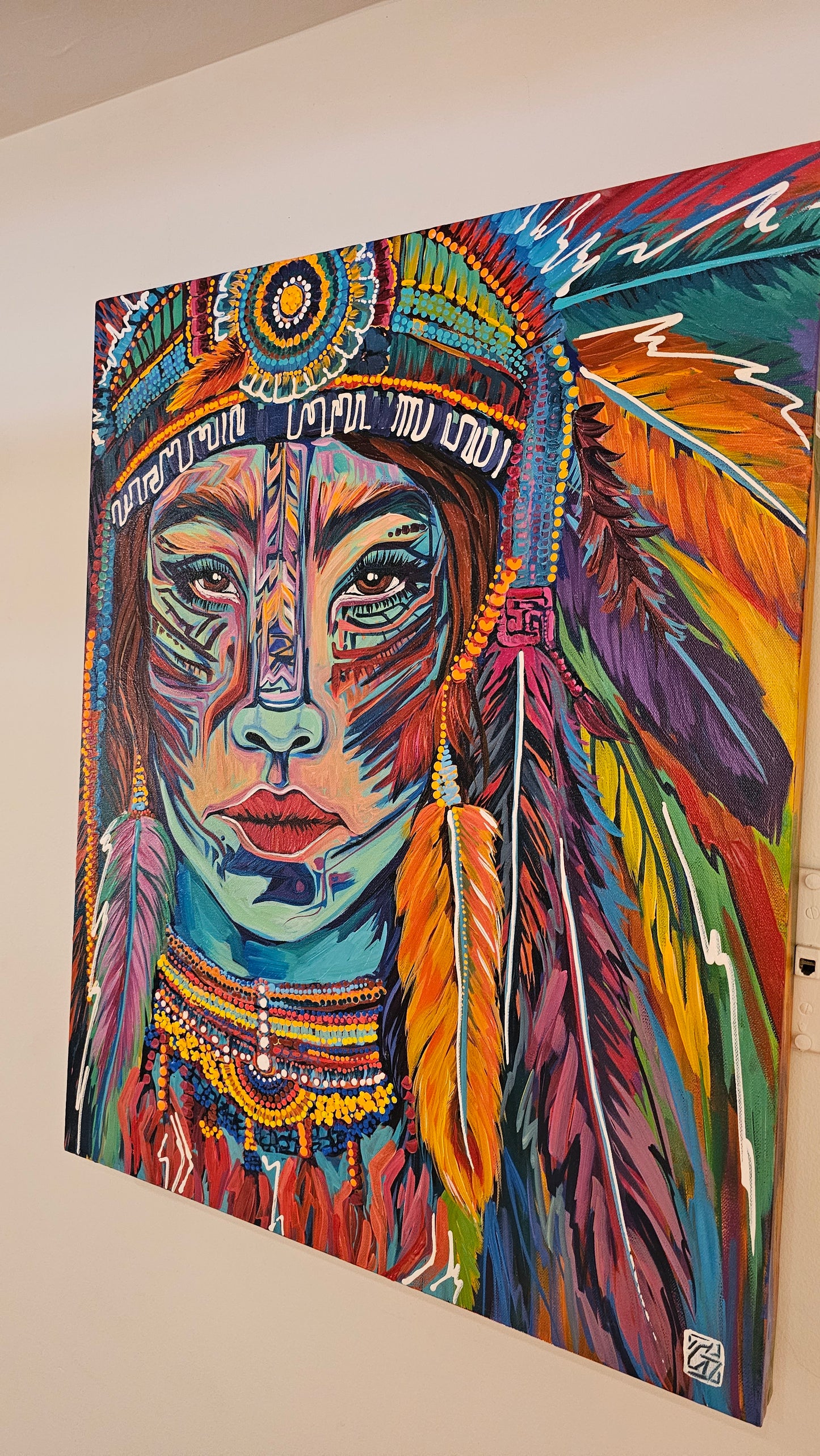 Nova Art Native American Woman