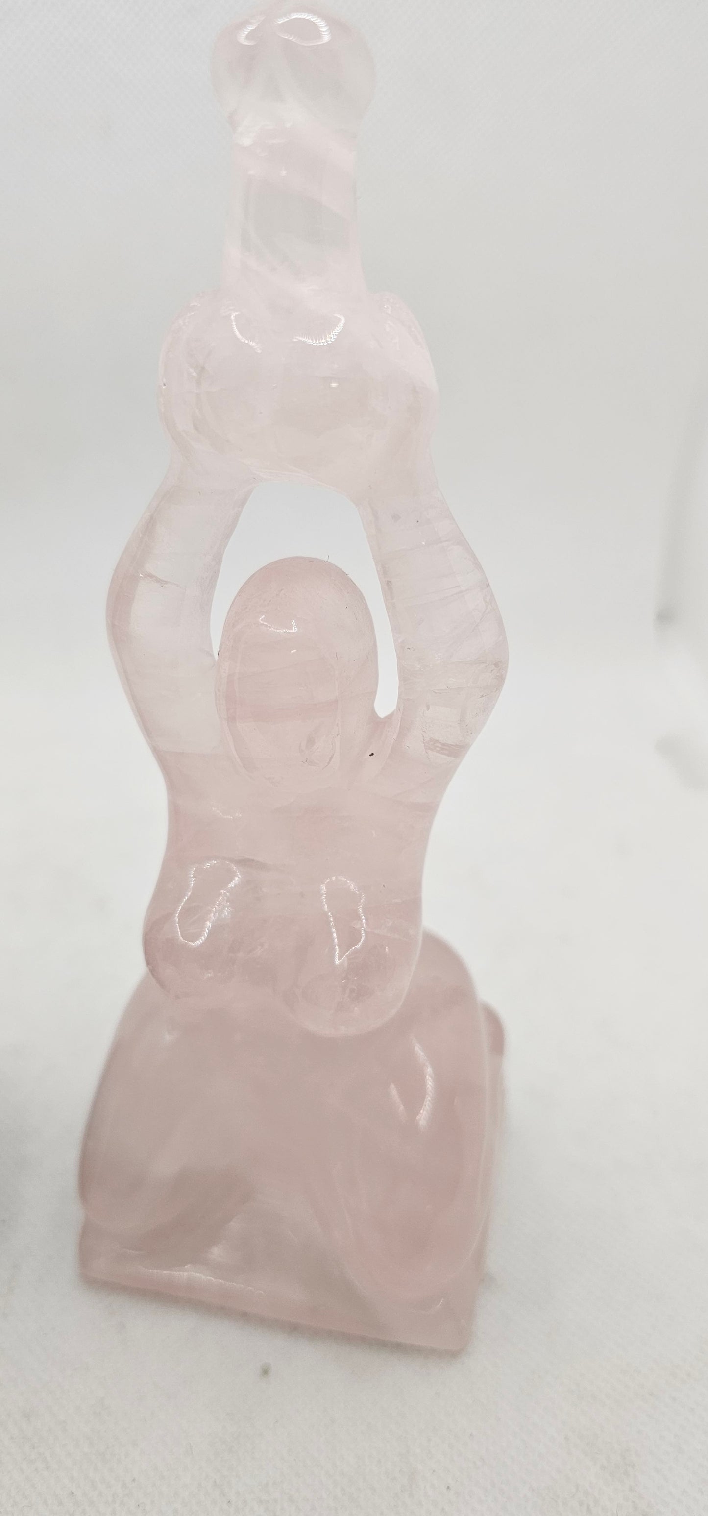 Goddess with Penis overhead in pose