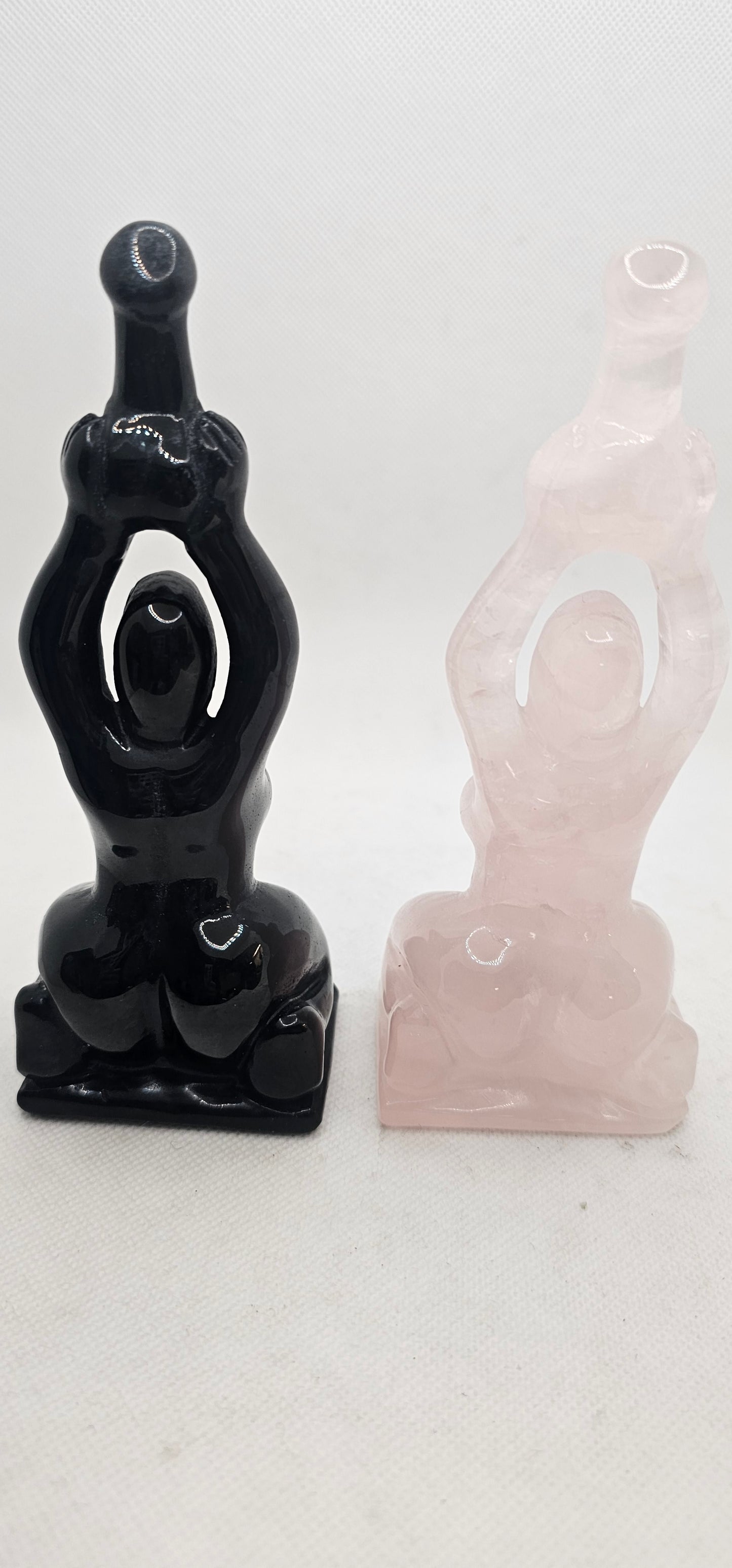 Goddess with Penis overhead in pose