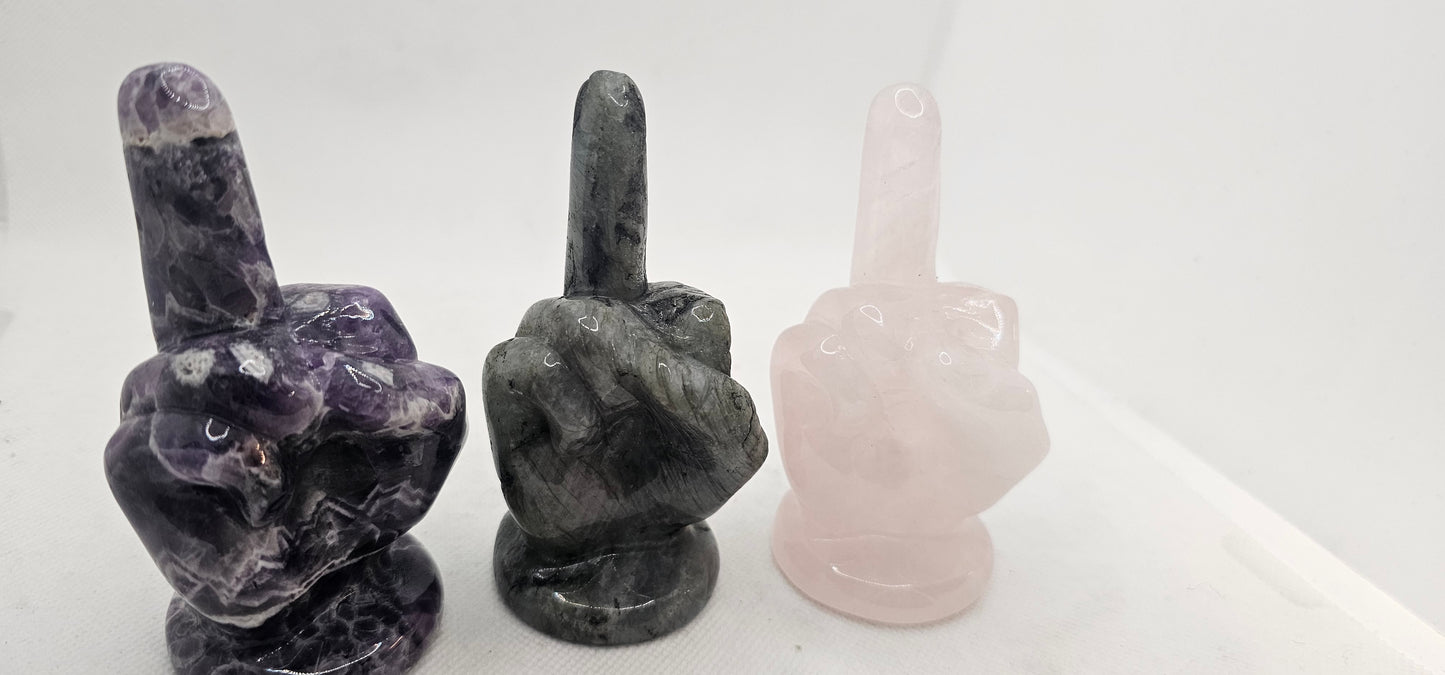 Middle Finger Figurine 6 inches approx.