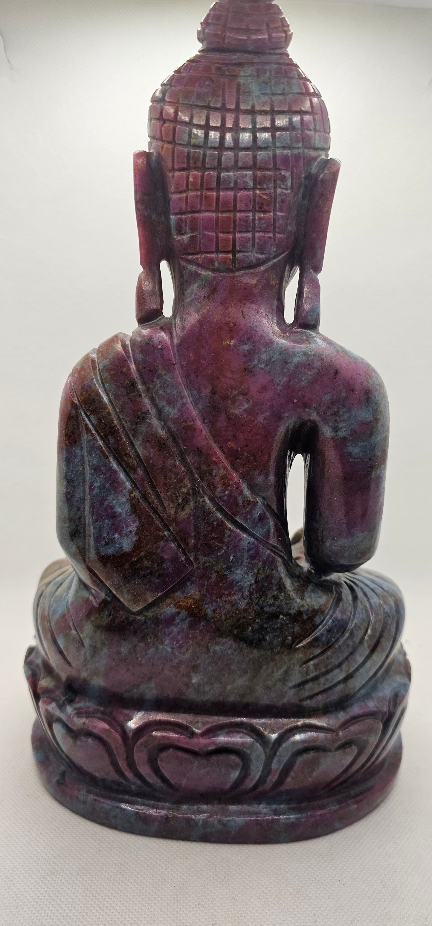 Ruby in Kyanite Seated Buddha
