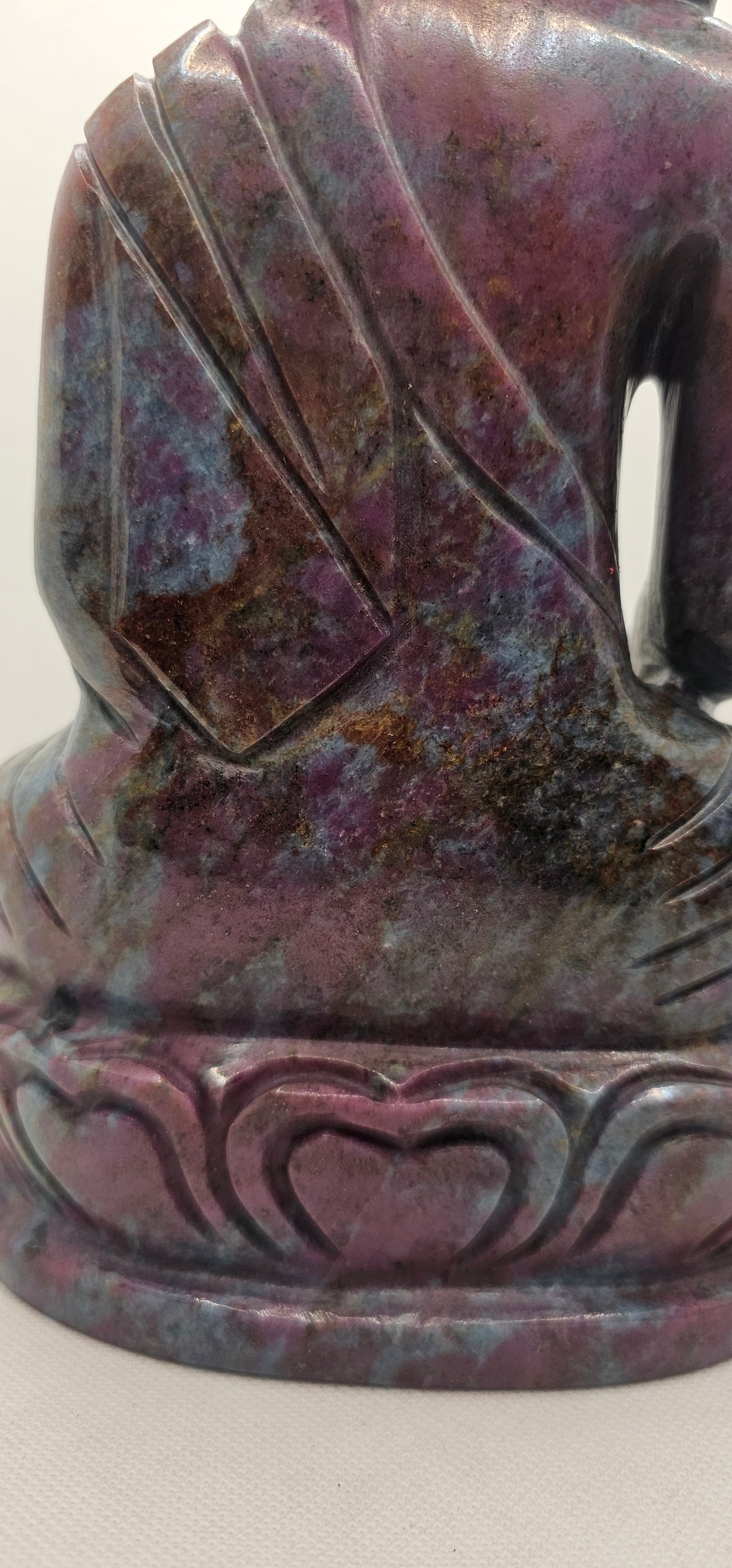 Ruby in Kyanite Seated Buddha