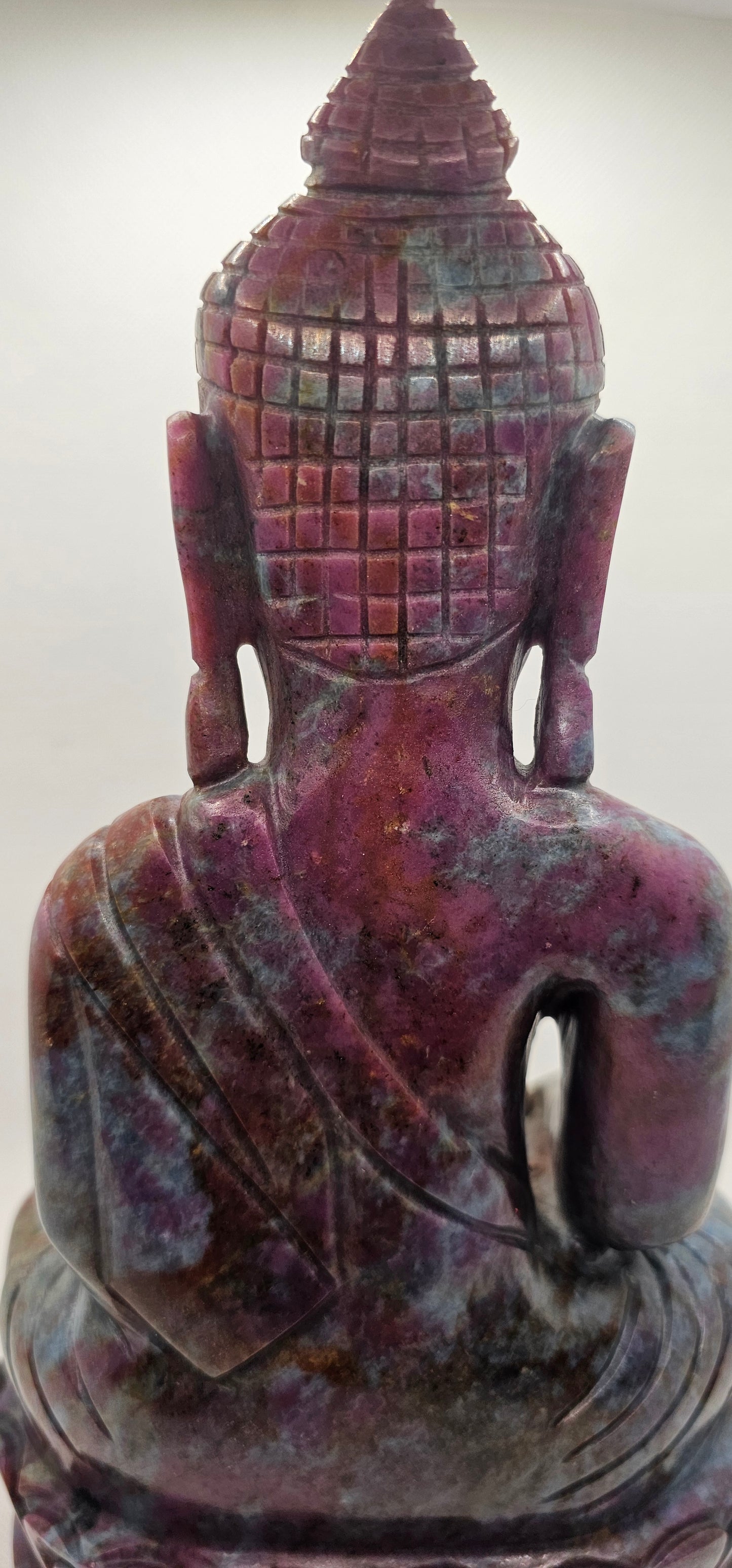 Ruby in Kyanite Seated Buddha