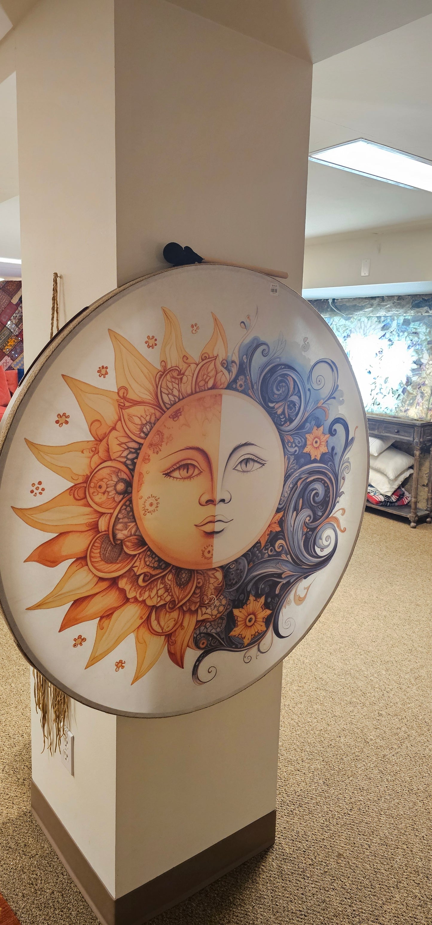 40" Shaman Drum with carrying bag
