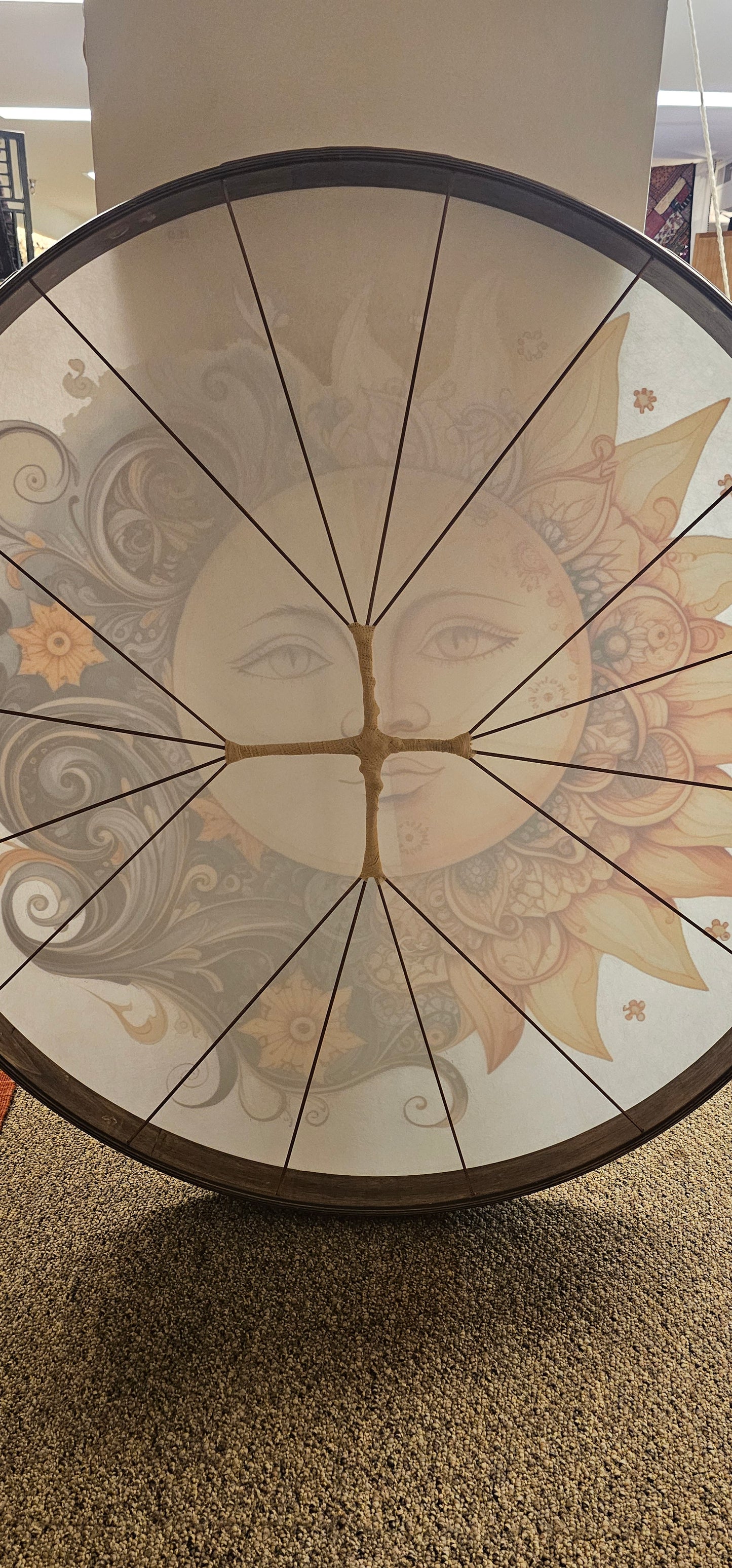 40" Shaman Drum with carrying bag
