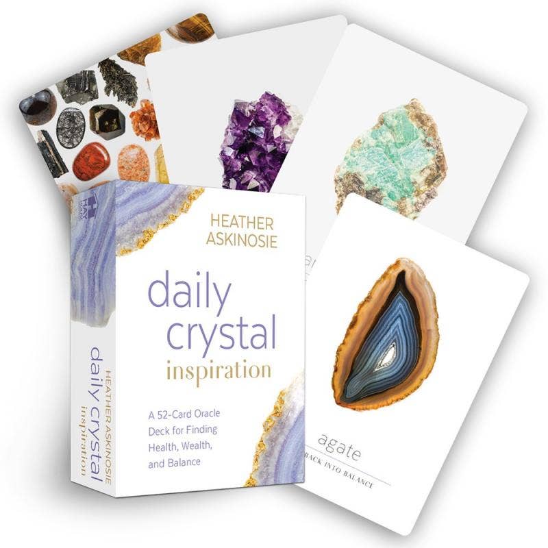Daily Crystal Inspiration: A 52-Card Oracle