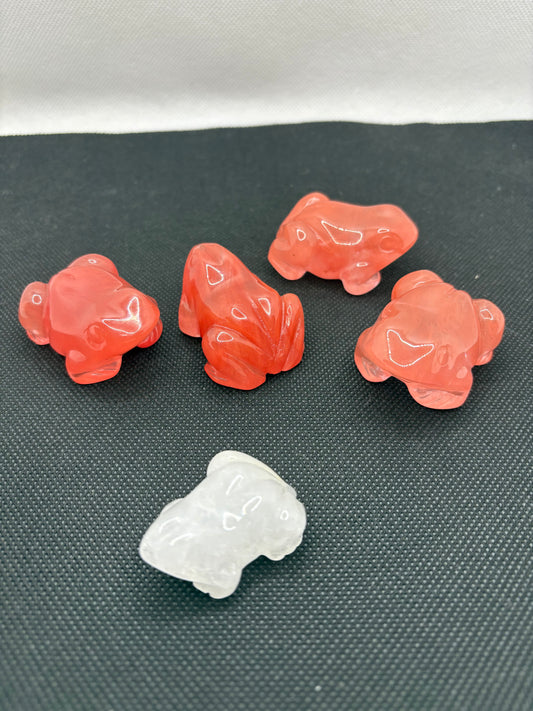 Frog 2" Various Stones