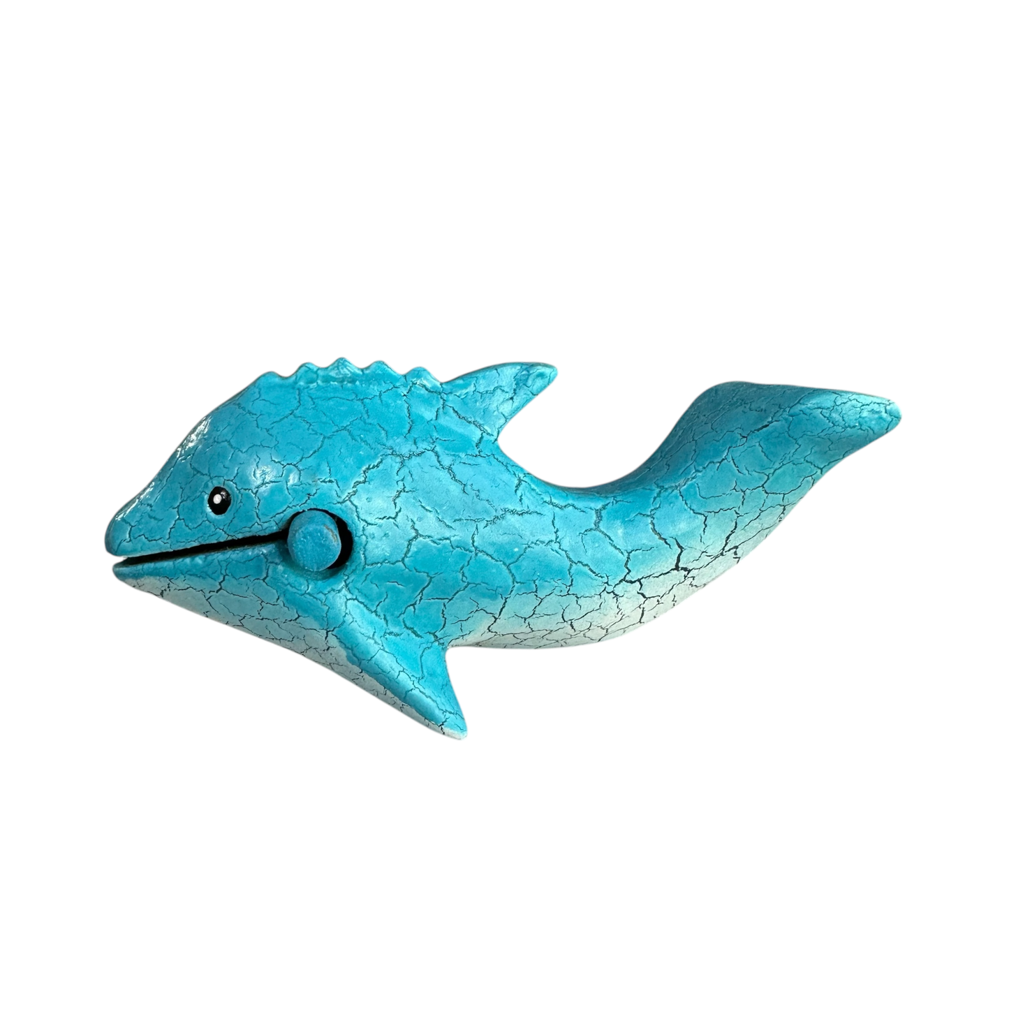 Wooden Musical Whistle Dolphin Percussion Instrument