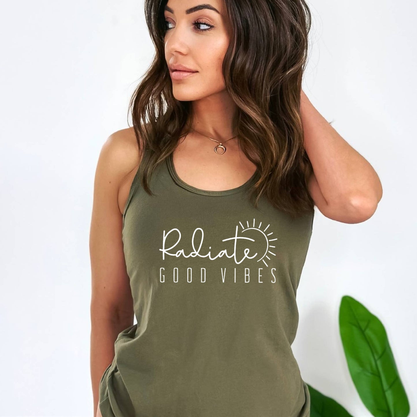 Good Vibes Boho Karma Yoga Studio Work Out Gym Graphic Tanks: Sizes & Styles Vary