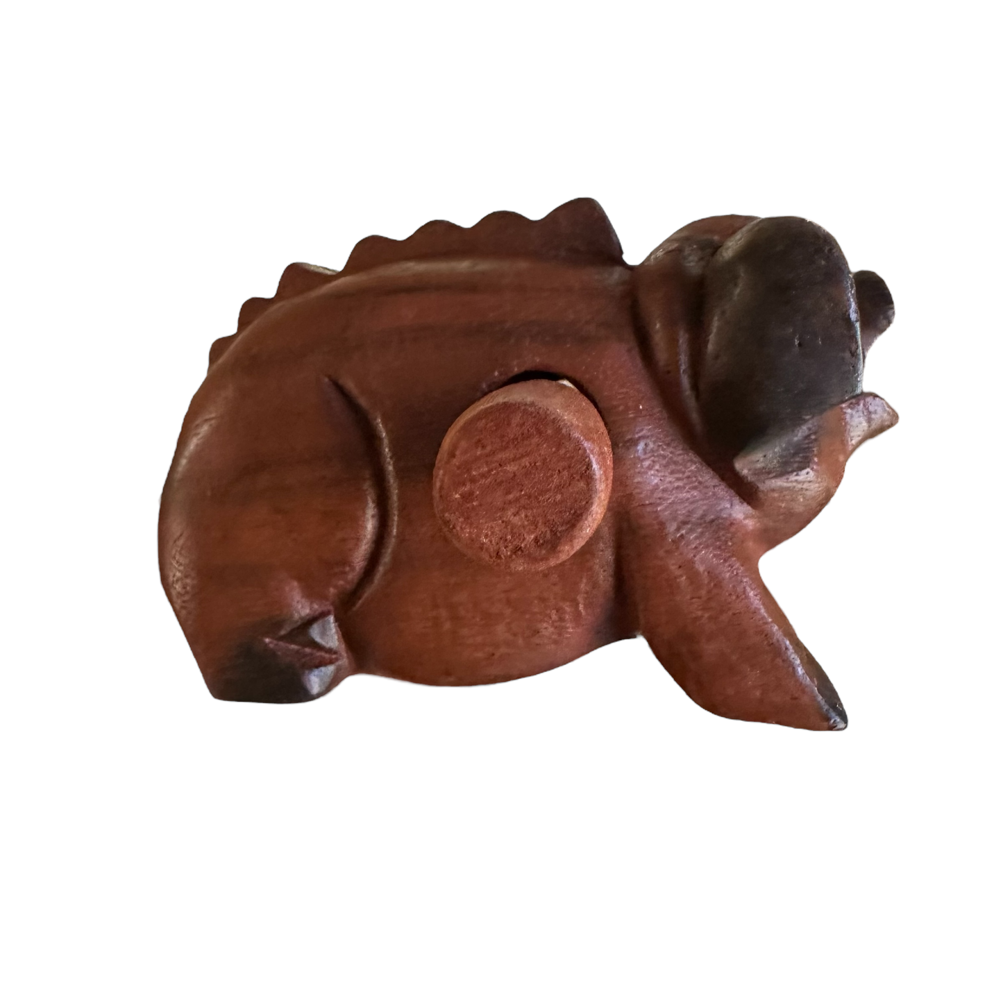 Wooden Musical Pig Percussion Instrument 4"