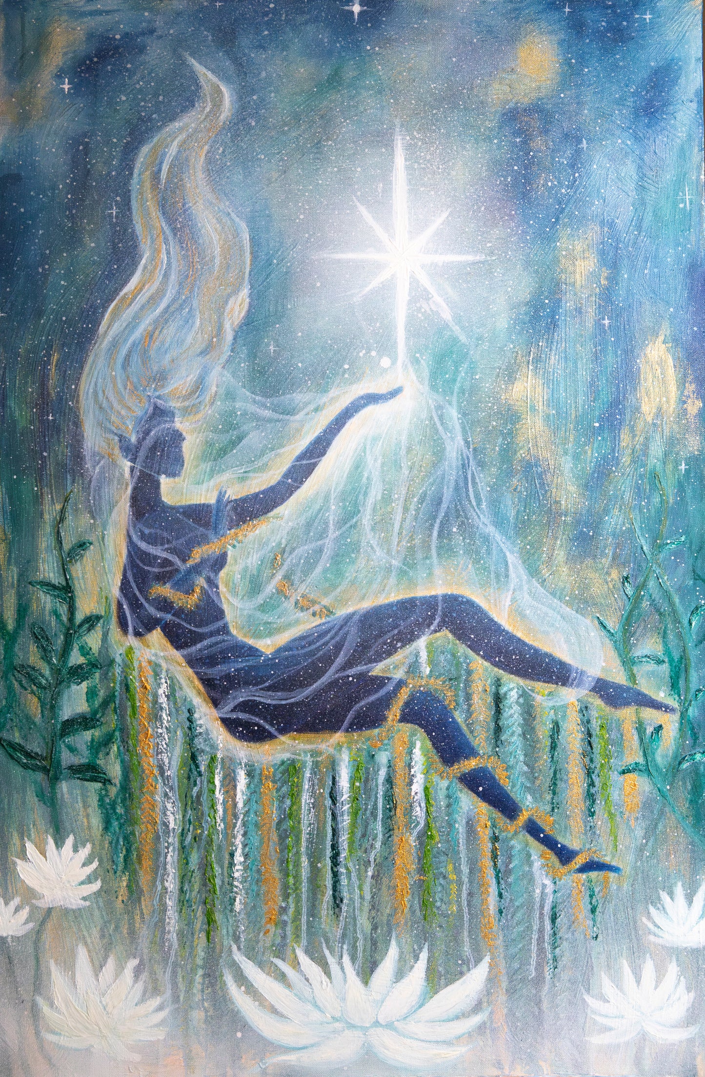 Cosmic Entanglement Print