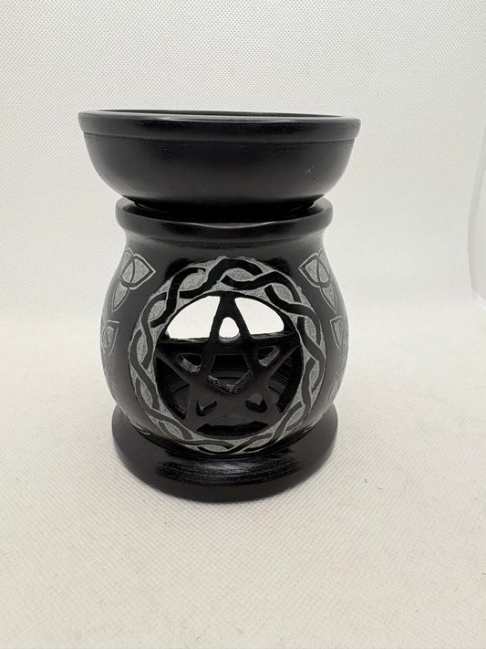 Soapstone Black with Pentacle