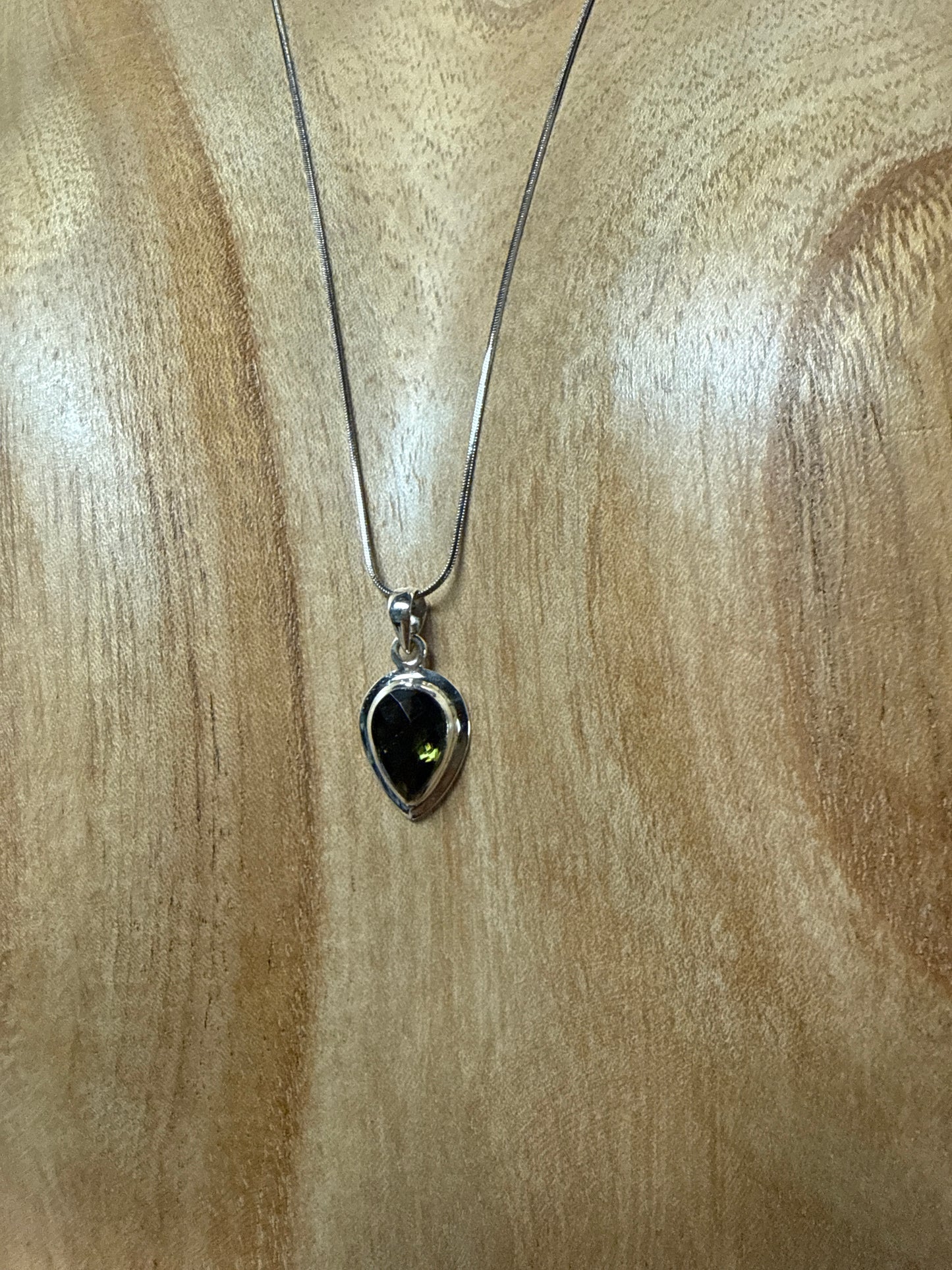 Moldavite Pendant