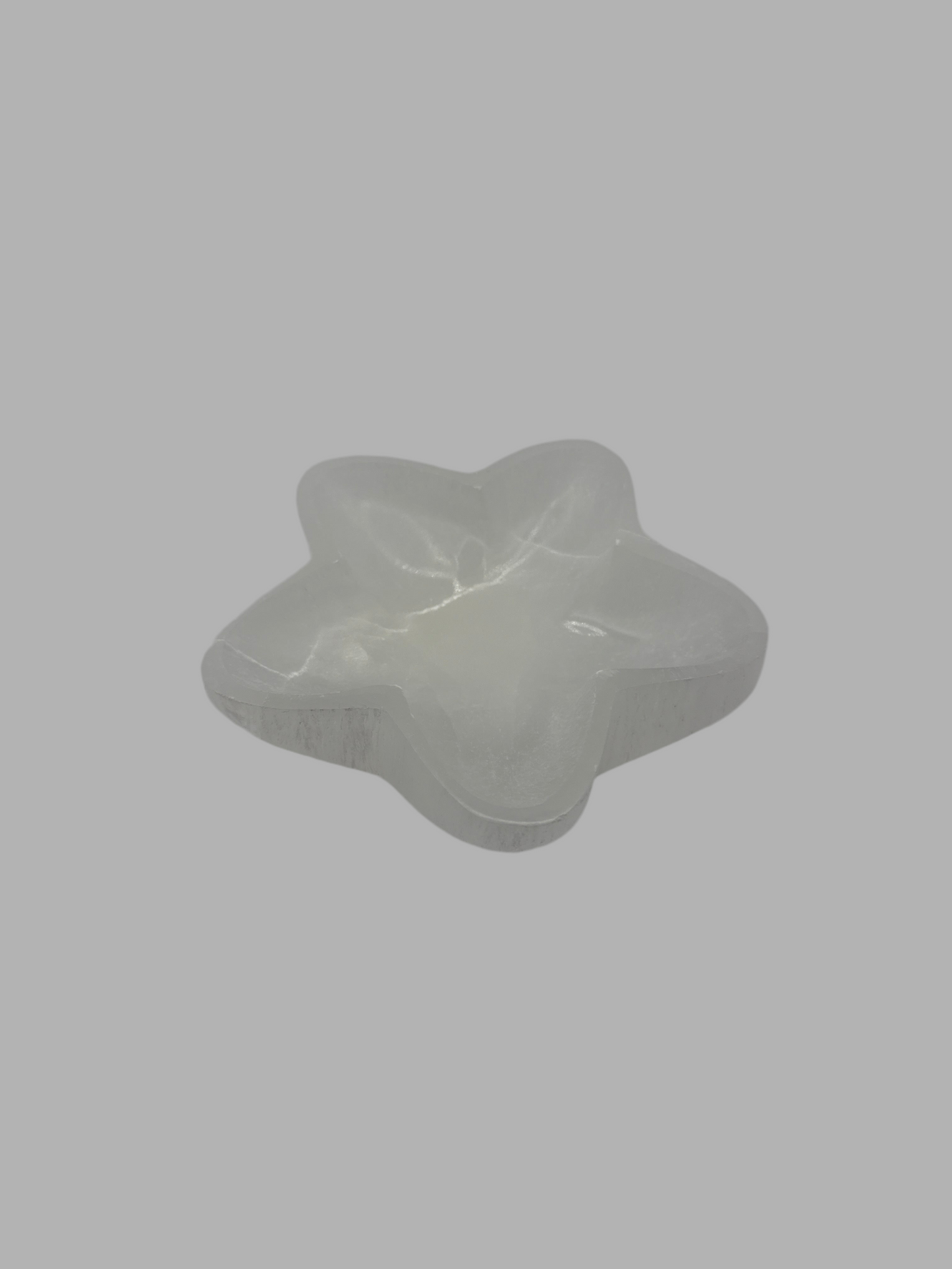 Selenite Star Dish