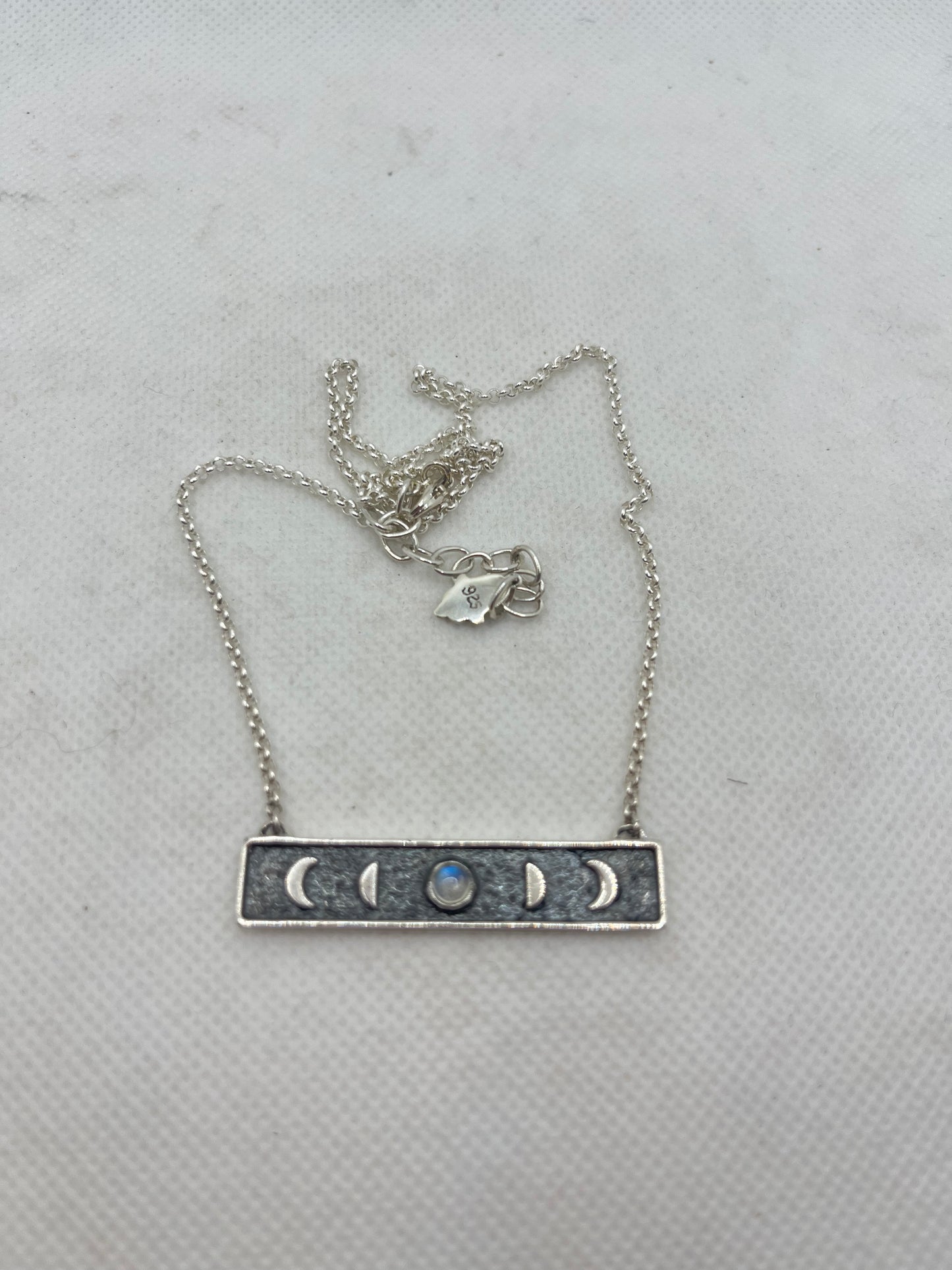 Celestial Bar with Topaz Necklace