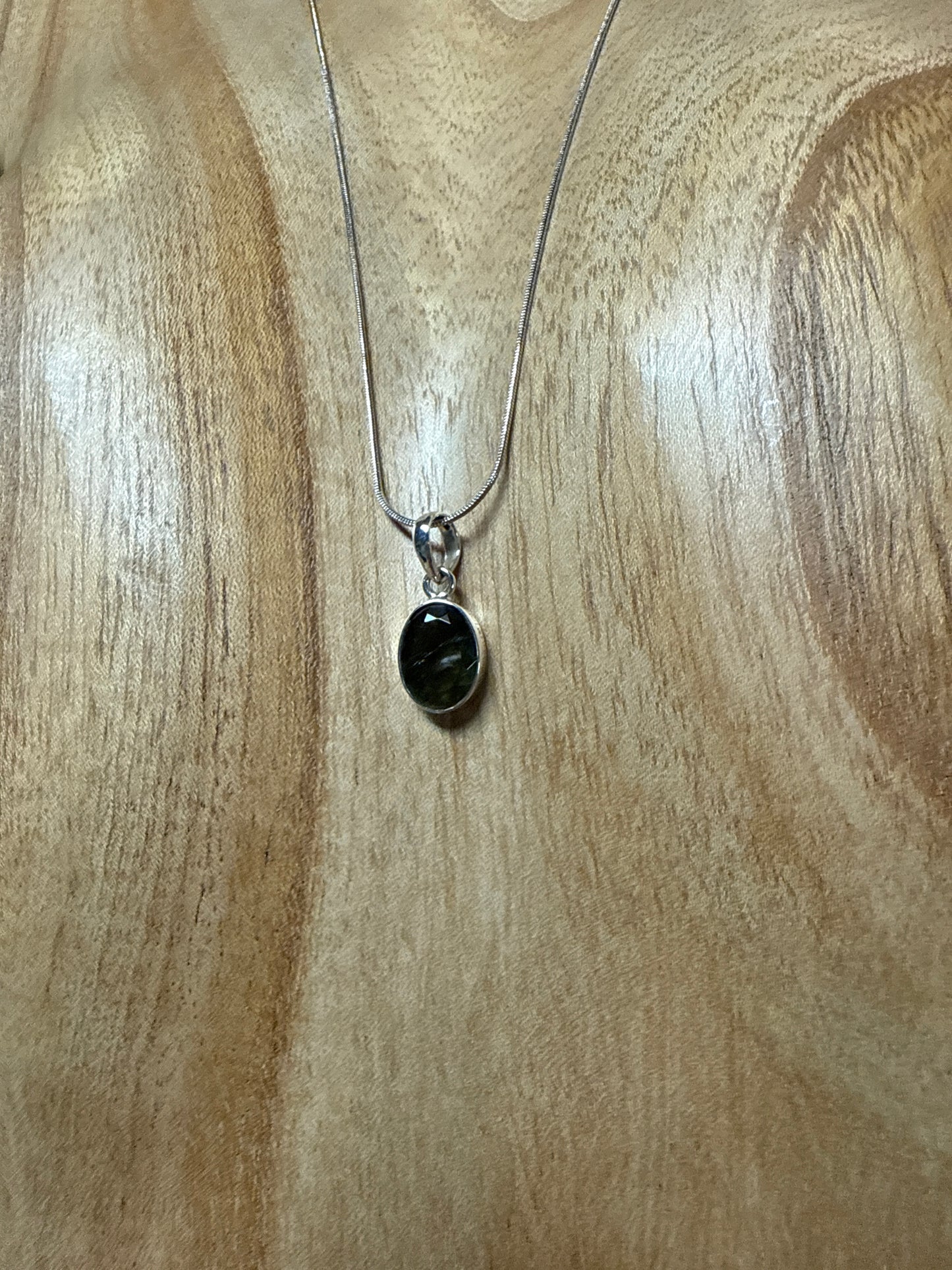 Moldavite Pendant