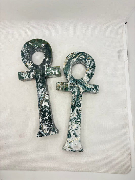 Ankh Various Stones 7.5"