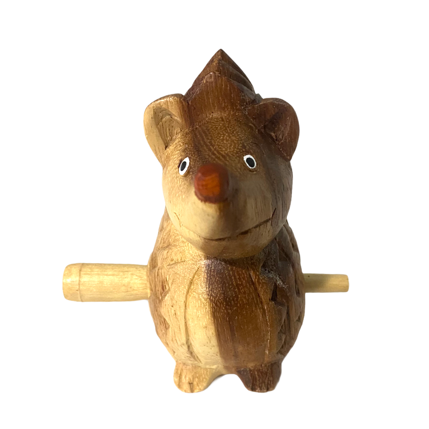 Wooden Musical Porcupine Percussion Instrument