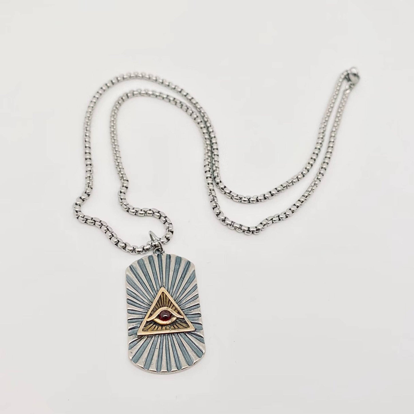 The Eye of God Pendant Necklace Men's Jewelry