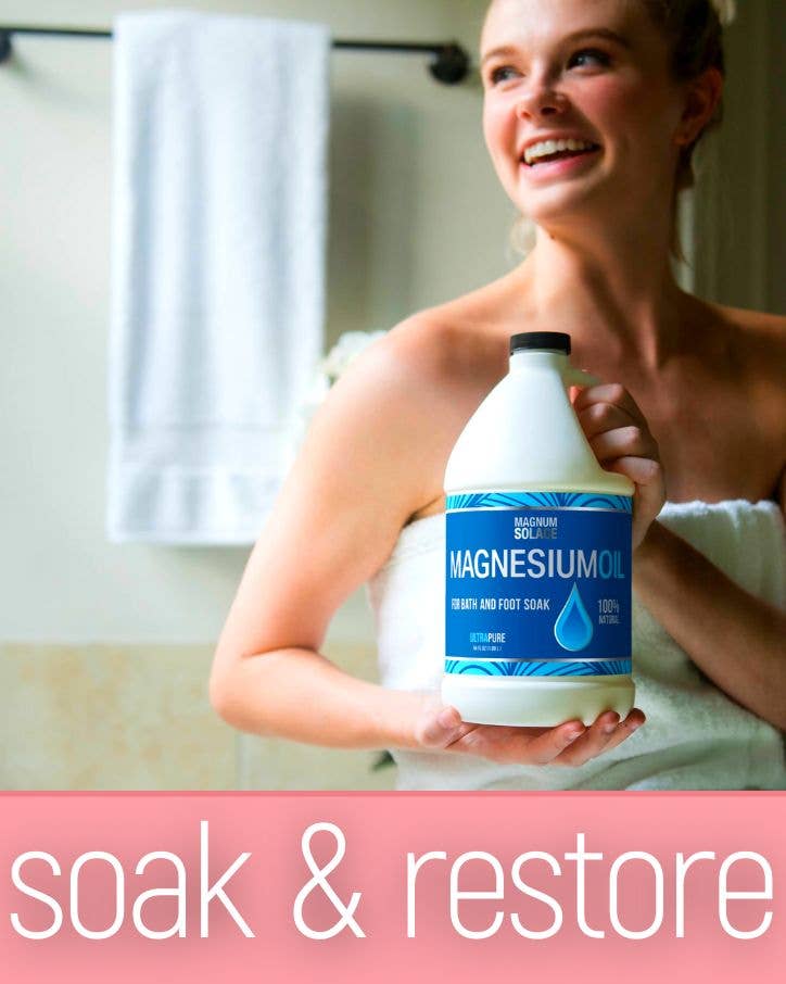 Magnesium Oil Spray for Restless Legs, Sleep, Muscle Relief