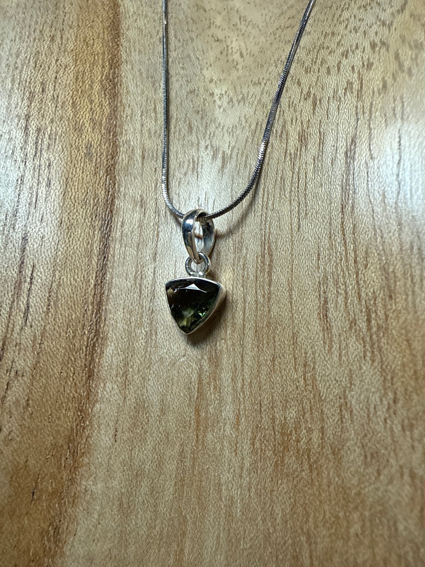 Moldavite Pendant