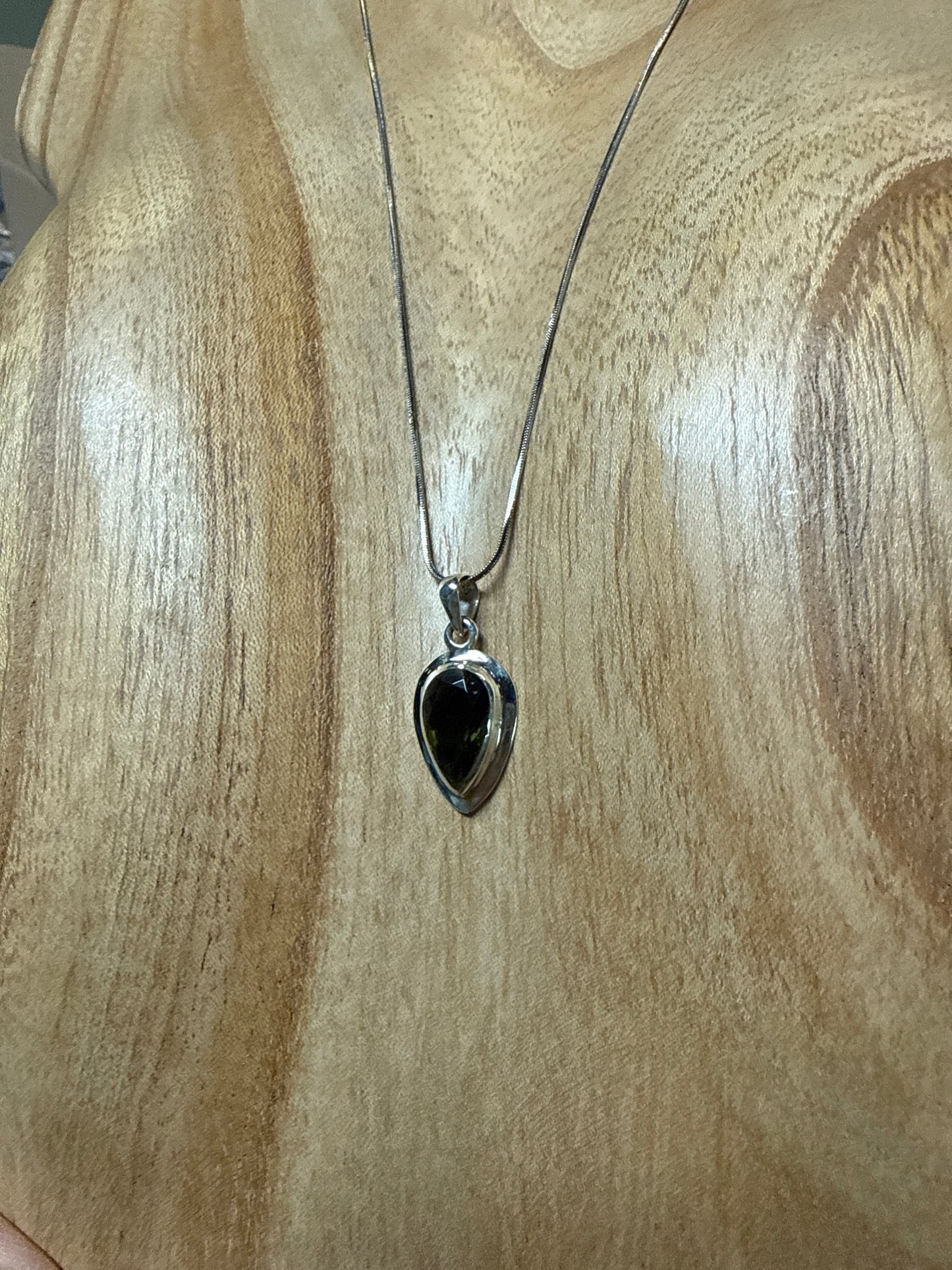 Moldavite Pendant