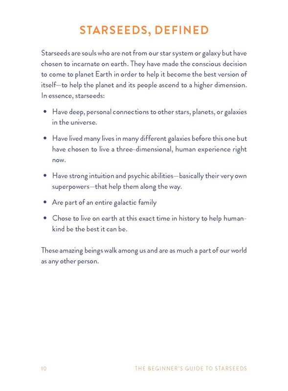 Beginner's Guide to Starseeds by Whitney Jefferson Evans
