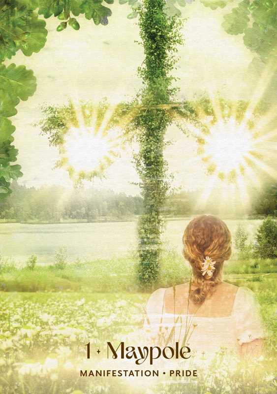 Midnight Sun Oracle by Selena Moon: Flashcards; 112 pages / English