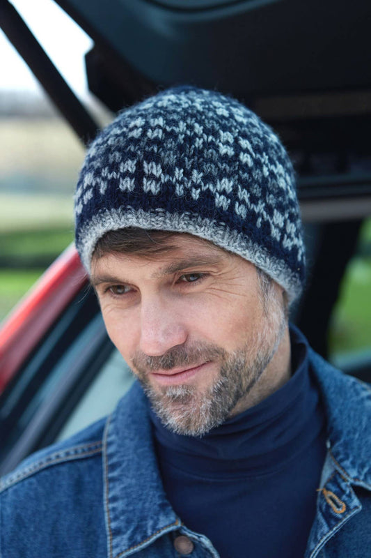 Mens Rosslare Beanie Navy: Navy