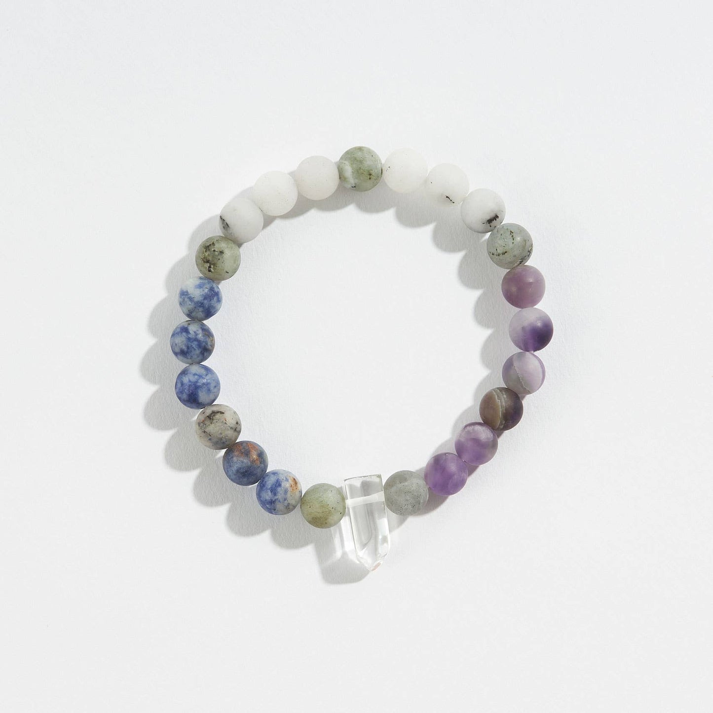 Zodiac Crystal Bead Bracelet Collection: Air 8mm