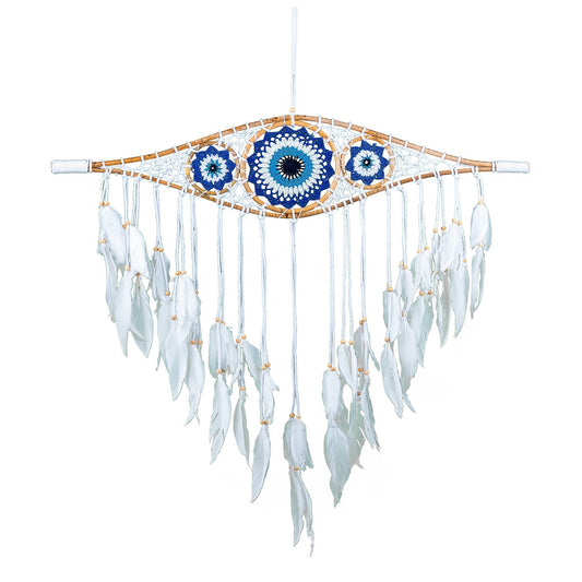 Evil Eye Dream Catcher Crochet Lace