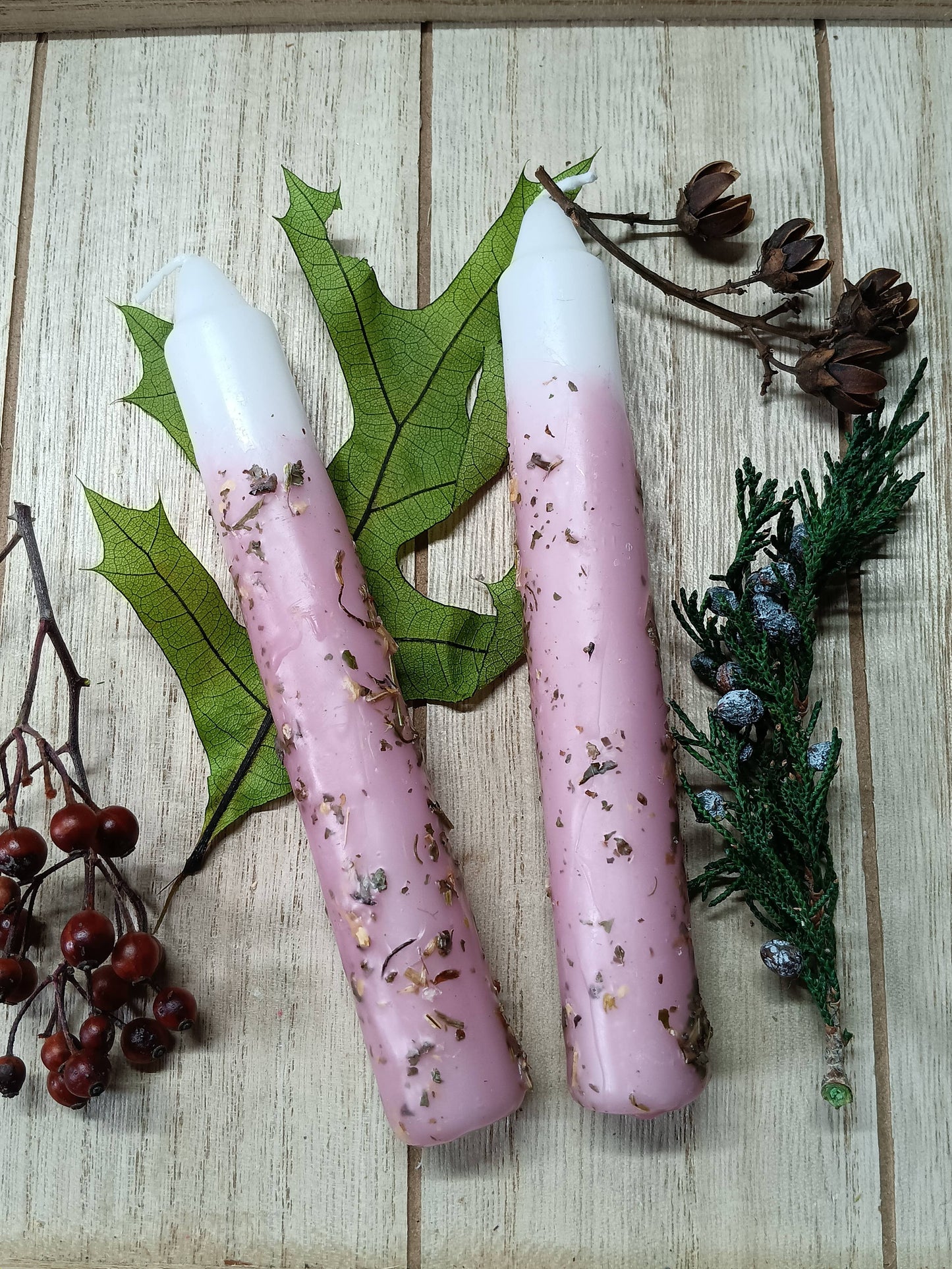 The Triple Goddess 3 candle 6 inch taper set