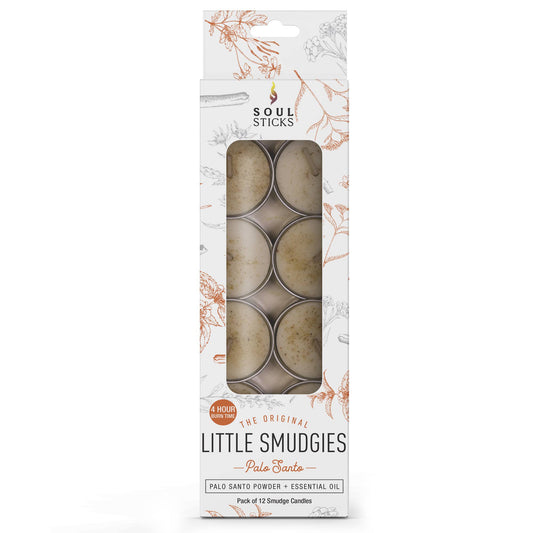 'Little Smudgies' Palo Santo Smudge Candle (12)