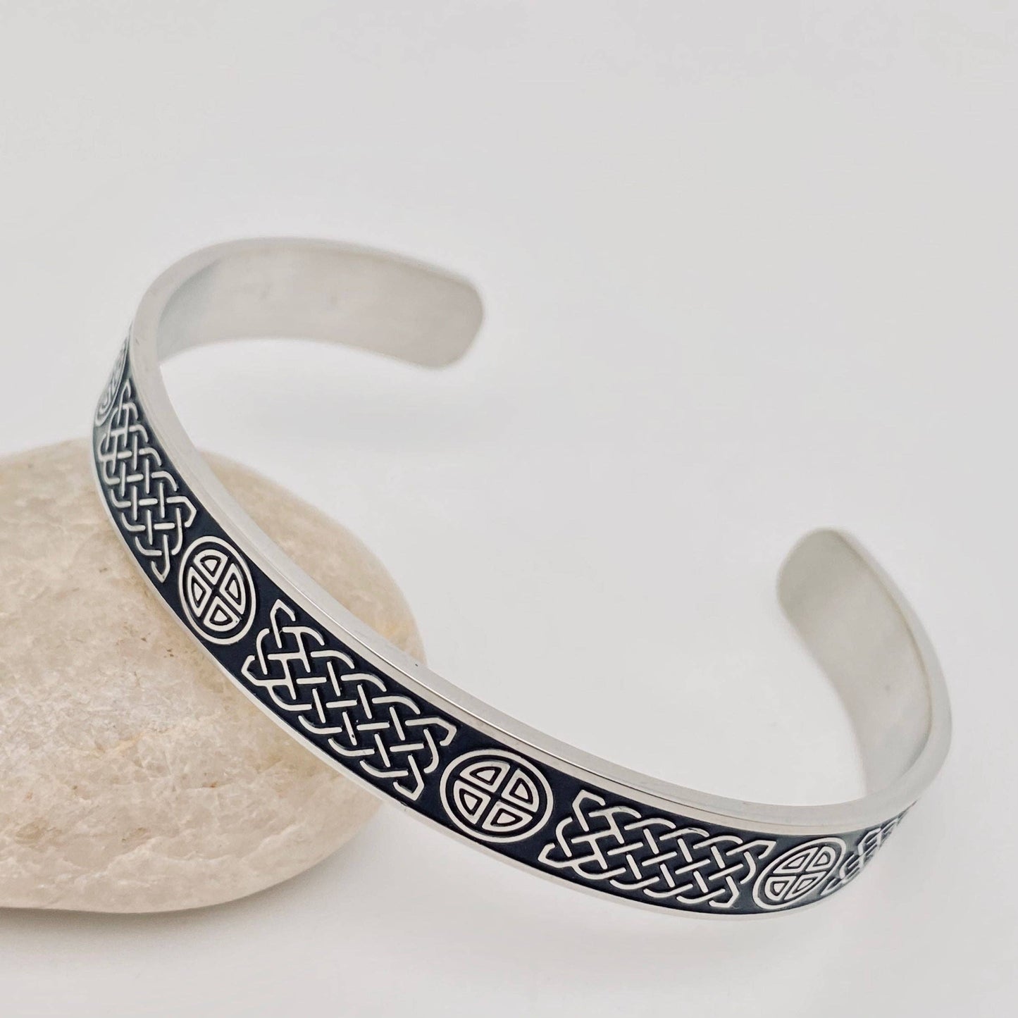 Multi-style Viking Series Stainless Steel Cuff