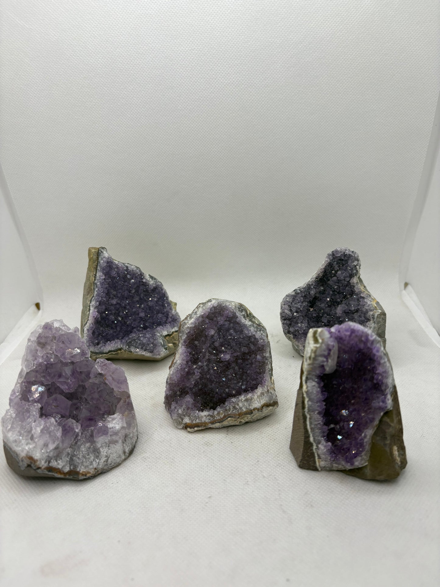 Amethyst Geode Small Cut Base