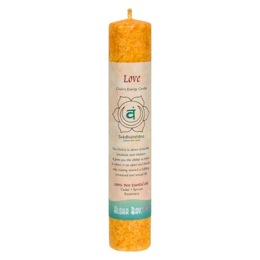 7 Chakra Energy Pillar Candle