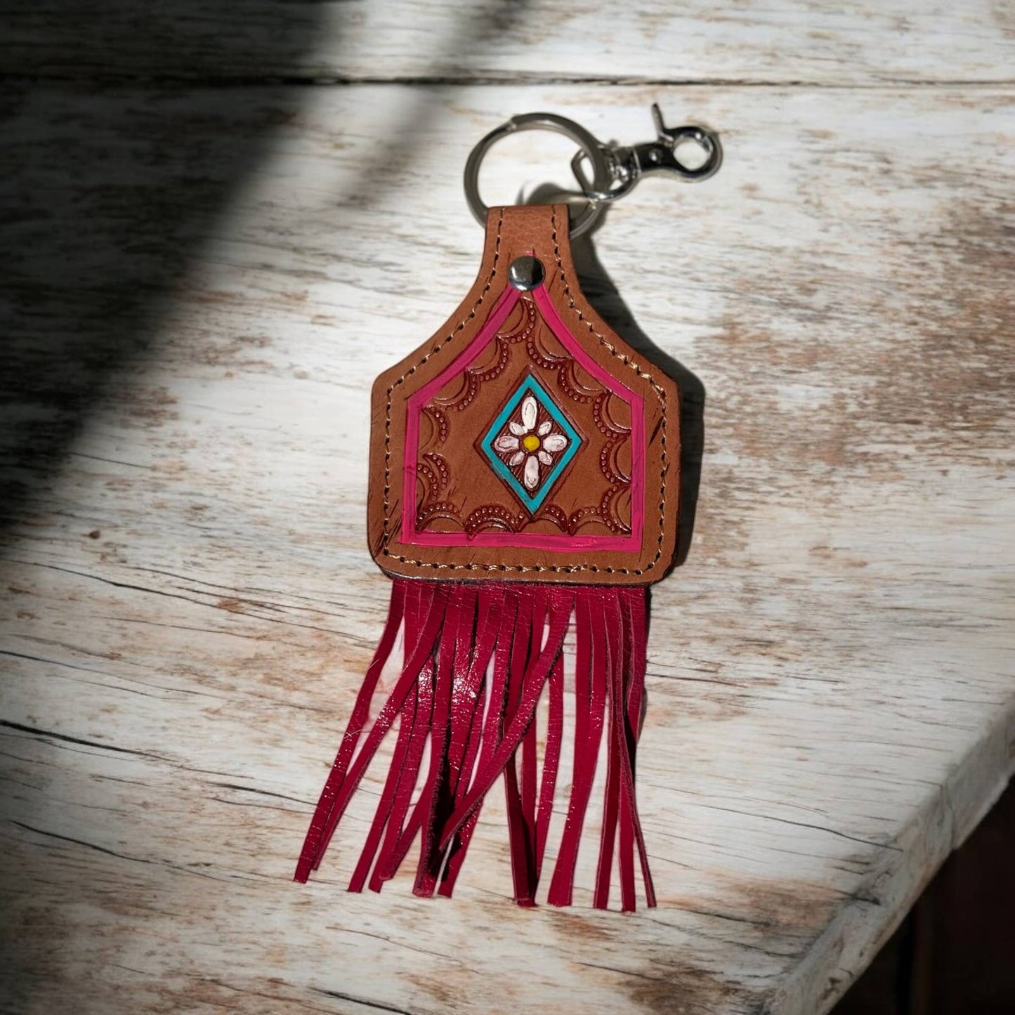 Cowgirl Keychain 