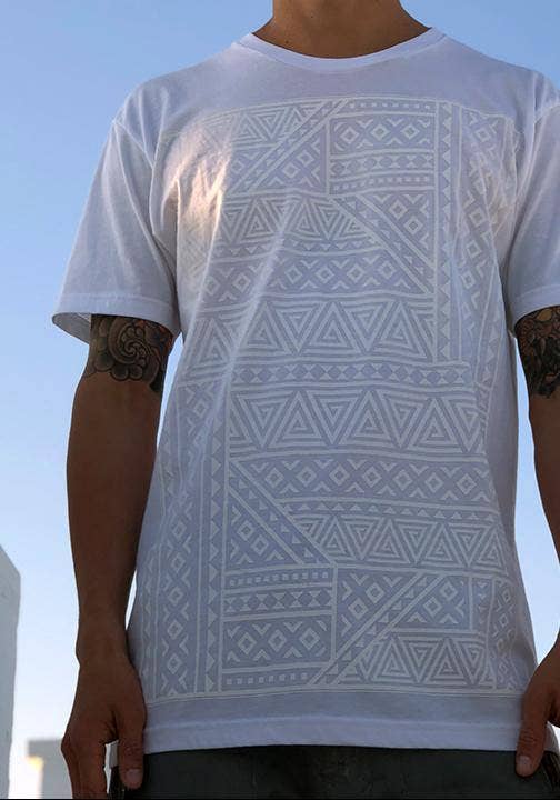 United Shapes Shirt White on White