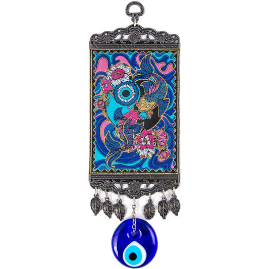 Small Koi Evil Eye Wall Hanging