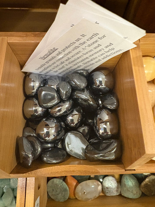 Hematite Tumbled
