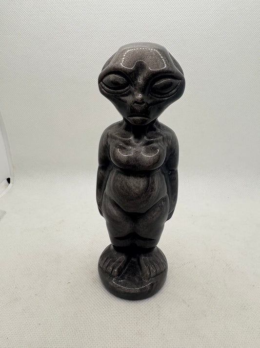 Alien Rainbow Obsidian 6"