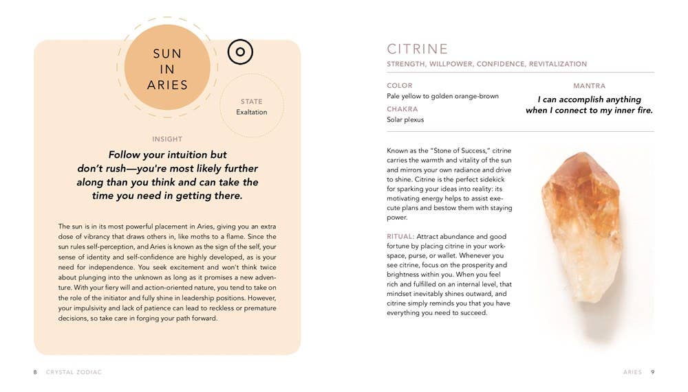 Crystal Zodiac: An Astrological Guide