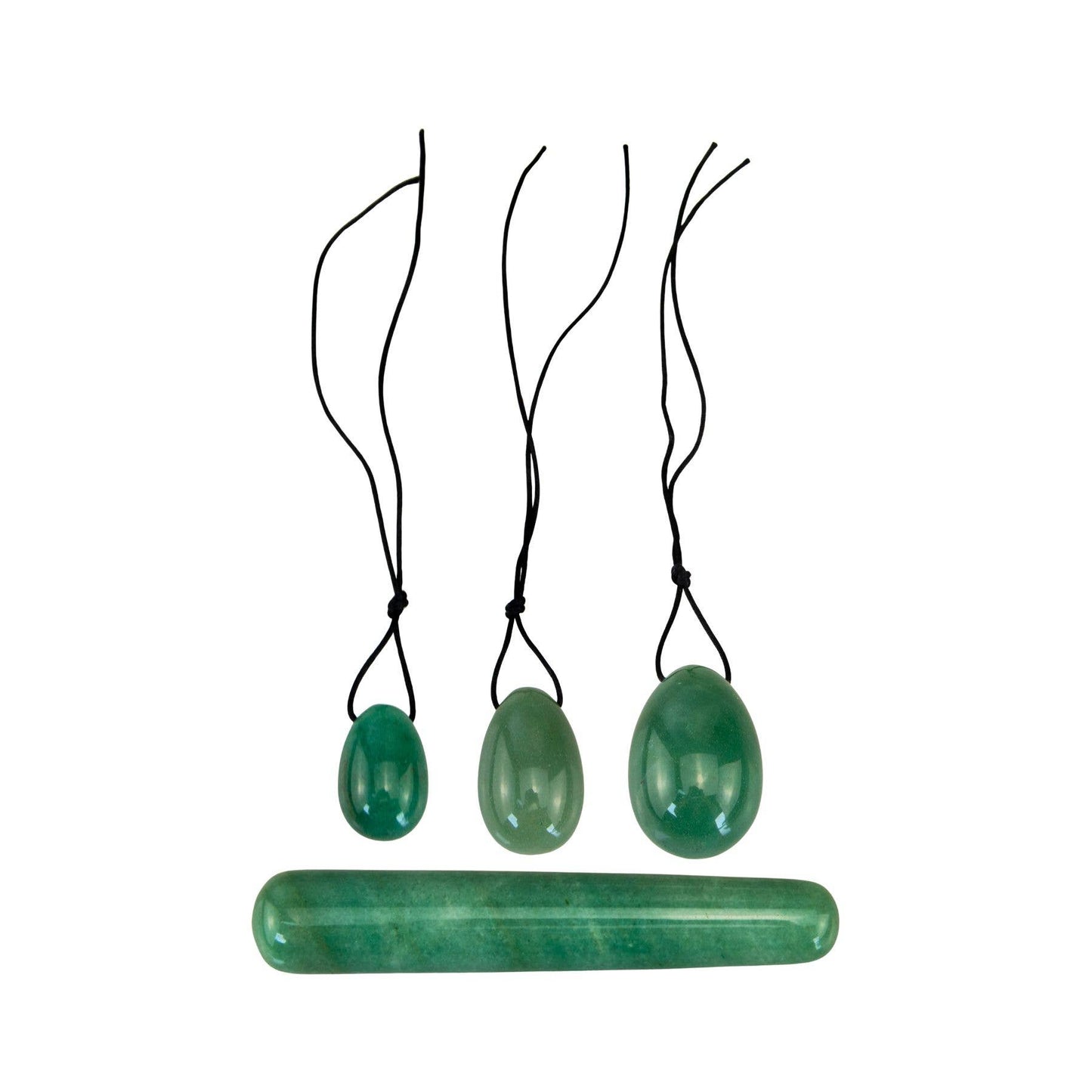 Yoni Eggs: Black Obsidian / 3pc