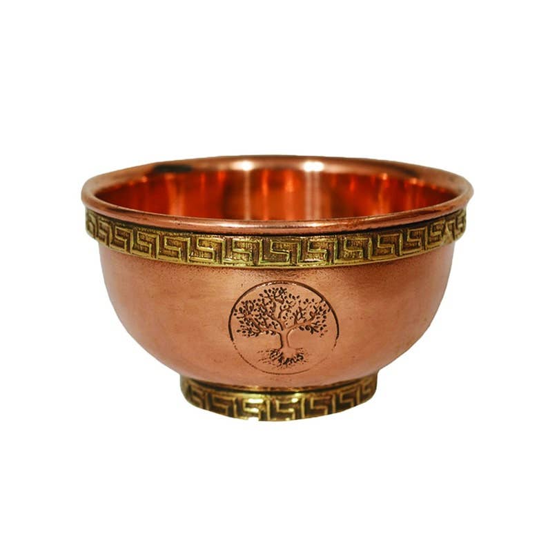 Tree of Life Copper Bowl (3 in.) - Style A