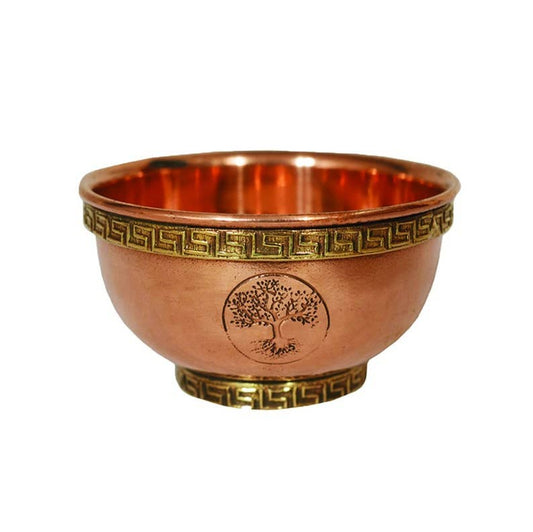 Tree of Life Copper Bowl (3 in.) - Style A