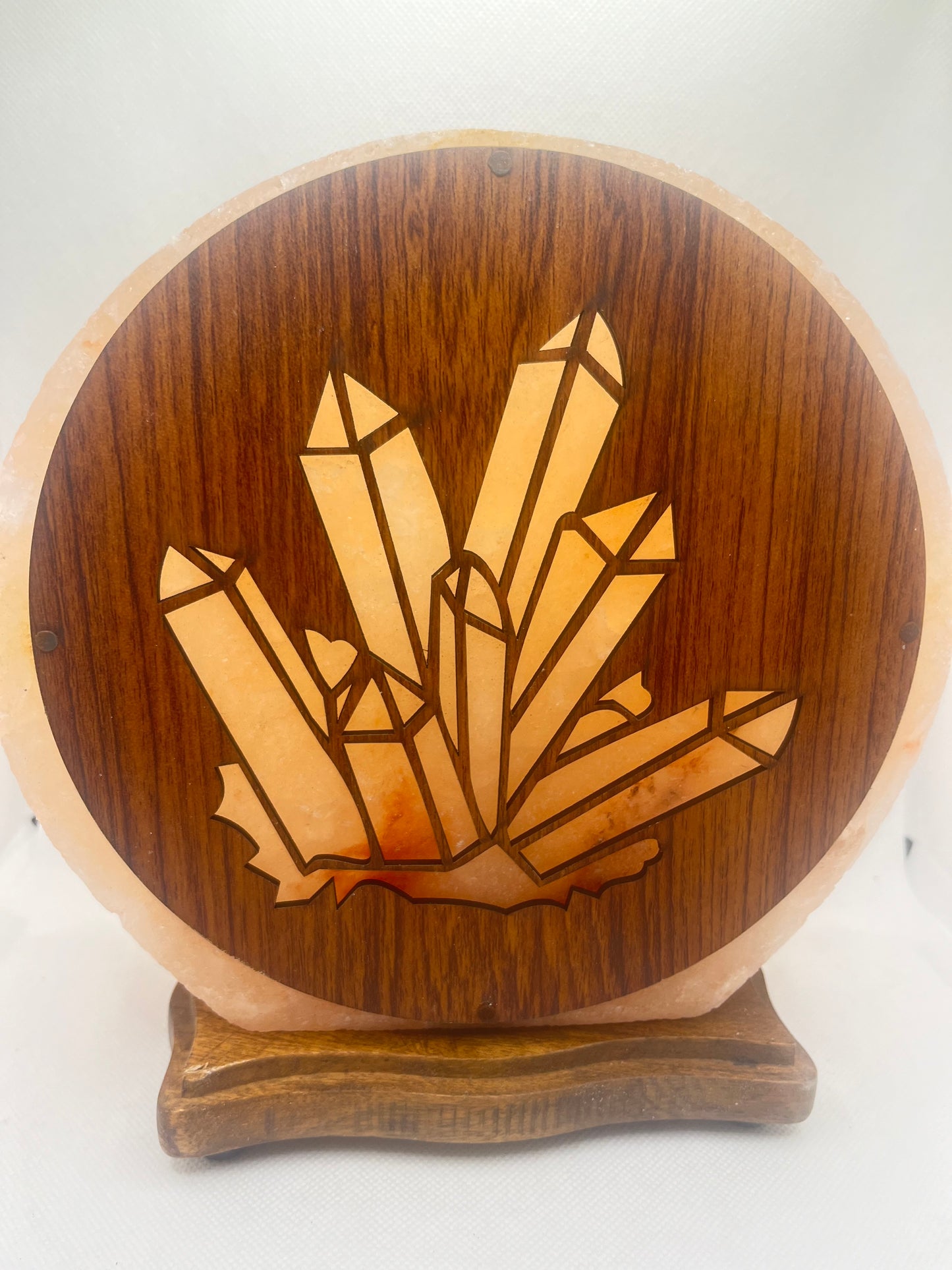 Crystal Cluster Himalayan Salt Lamp