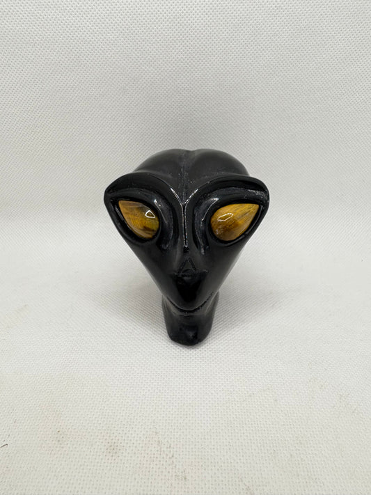 Alien Head with Tiges Eye Eyes